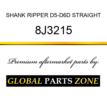 SHANK RIPPER D5-D6D STRAIGHT 8J3215