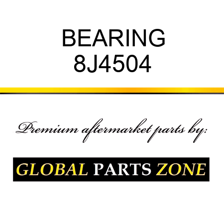 BEARING 8J4504