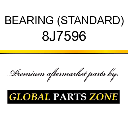 BEARING (STANDARD) 8J7596