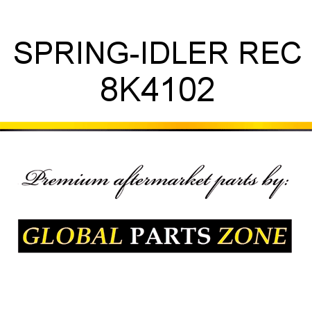 SPRING-IDLER REC 8K4102