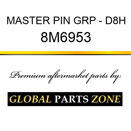 MASTER PIN GRP - D8H 8M6953