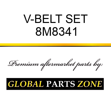 V-BELT SET 8M8341