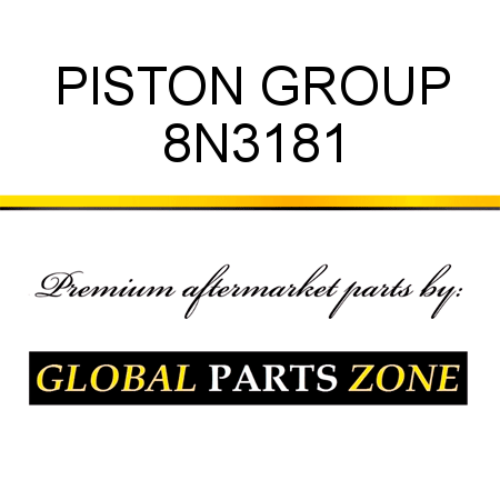 PISTON GROUP 8N3181