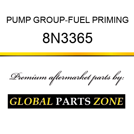 PUMP GROUP-FUEL PRIMING 8N3365