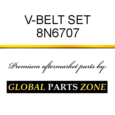 V-BELT SET 8N6707