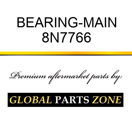 BEARING-MAIN 8N7766