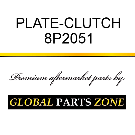 PLATE-CLUTCH 8P2051