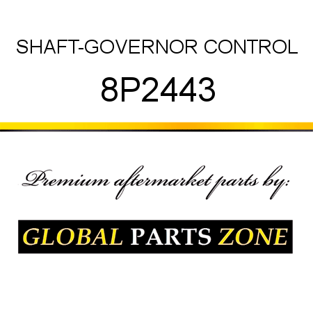 SHAFT-GOVERNOR CONTROL 8P2443