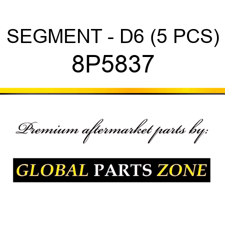 SEGMENT - D6 (5 PCS) 8P5837
