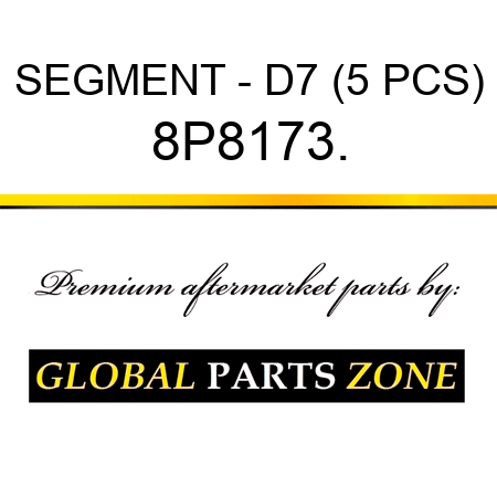 SEGMENT - D7 (5 PCS) 8P8173.