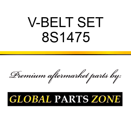 V-BELT SET 8S1475