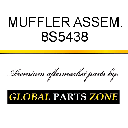 MUFFLER ASSEM. 8S5438