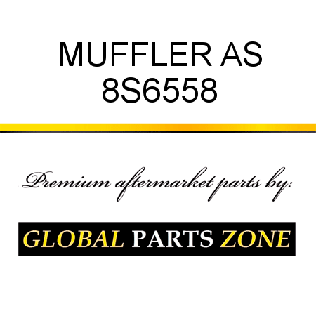 MUFFLER AS 8S6558