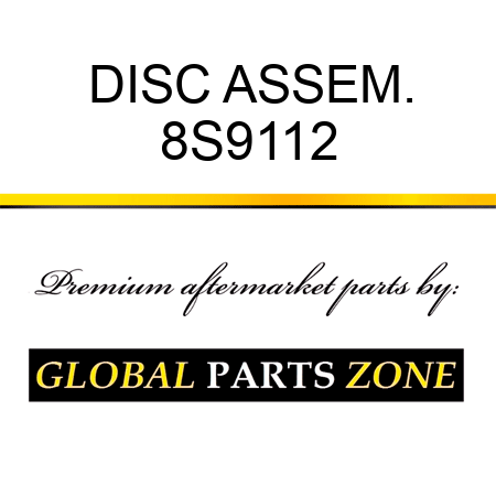 DISC ASSEM. 8S9112