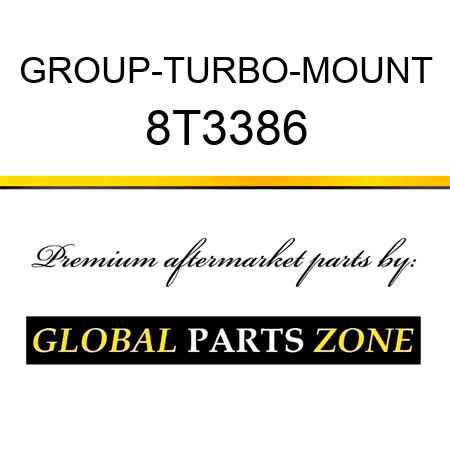 GROUP-TURBO-MOUNT 8T3386