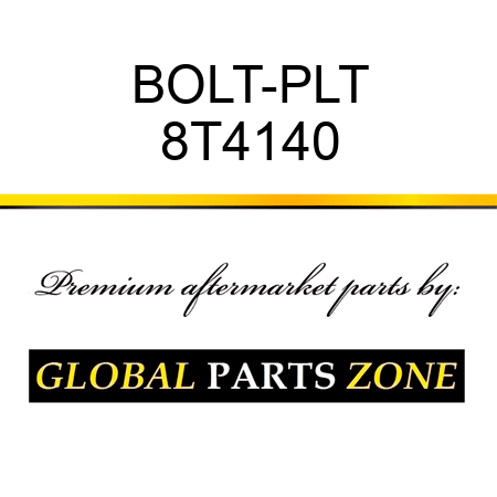 BOLT-PLT 8T4140