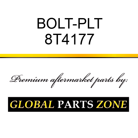 BOLT-PLT 8T4177