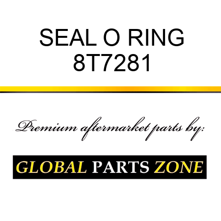 SEAL O RING 8T7281