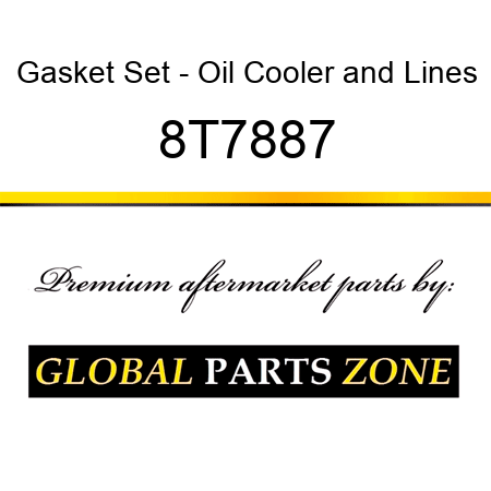 Gasket Set - Oil Cooler&Lines 8T7887