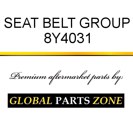 SEAT BELT GROUP 8Y4031