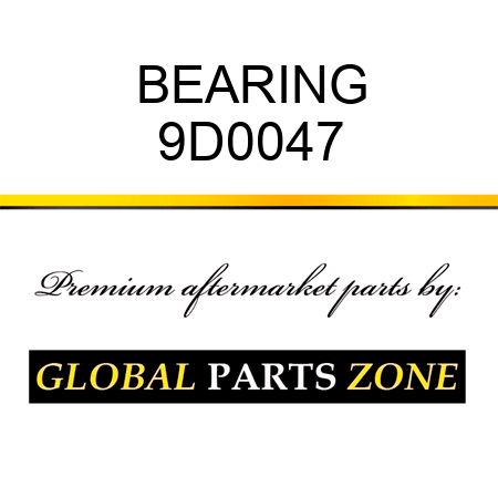 BEARING 9D0047