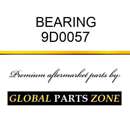 BEARING 9D0057