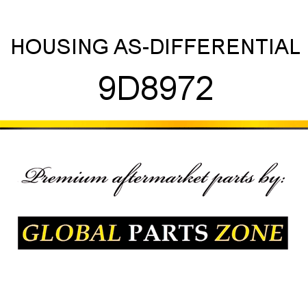 HOUSING AS-DIFFERENTIAL 9D8972