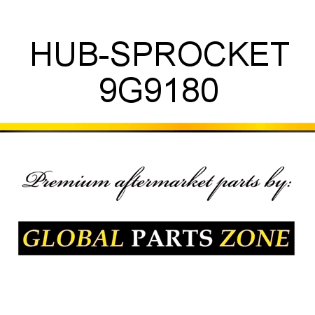 HUB-SPROCKET 9G9180