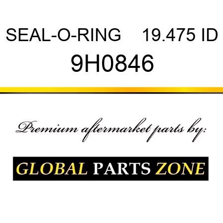 SEAL-O-RING    19.475 ID 9H0846