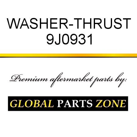 WASHER-THRUST 9J0931