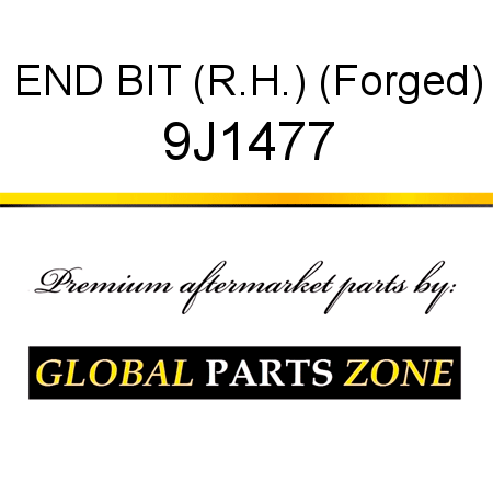 END BIT (R.H.) (Forged) 9J1477