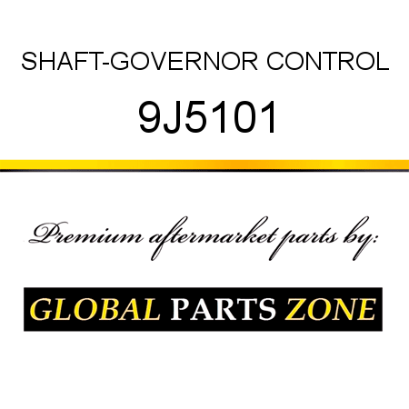 SHAFT-GOVERNOR CONTROL 9J5101
