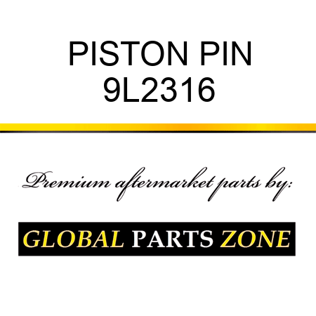 PISTON PIN 9L2316