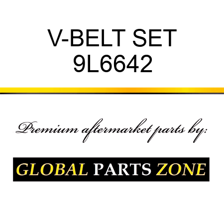 V-BELT SET 9L6642