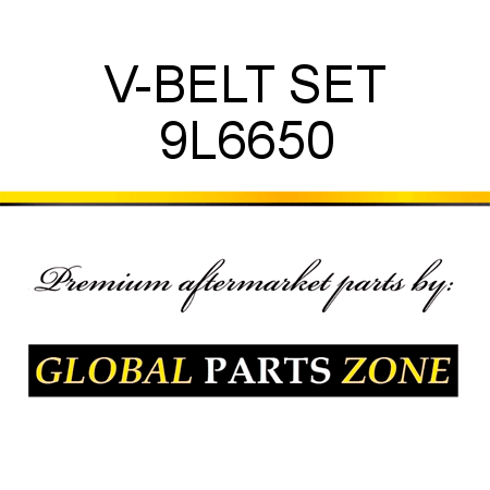 V-BELT SET 9L6650