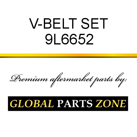 V-BELT SET 9L6652