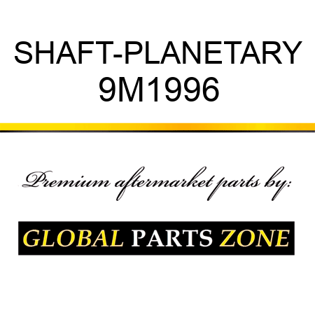 SHAFT-PLANETARY 9M1996