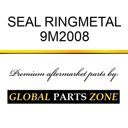 SEAL RING,METAL 9M2008