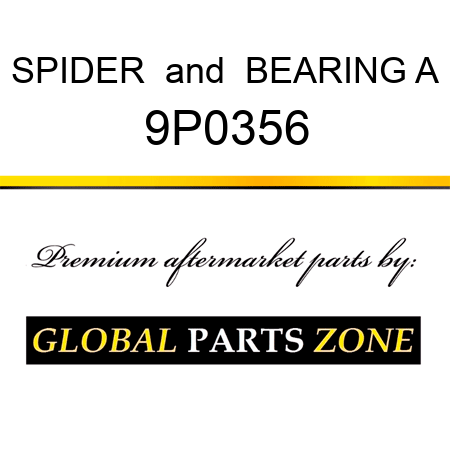 SPIDER & BEARING A 9P0356