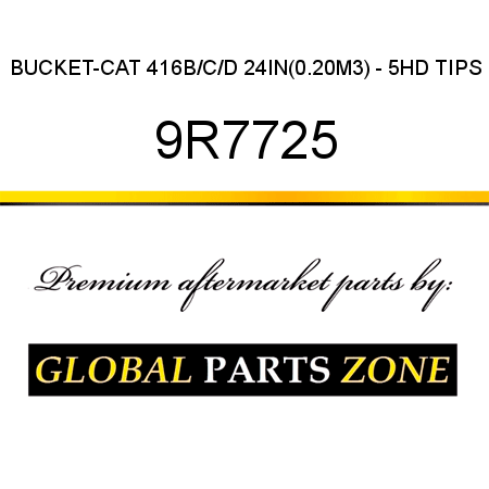 BUCKET-CAT 416B/C/D 24IN(0.20M3) - 5HD TIPS 9R7725