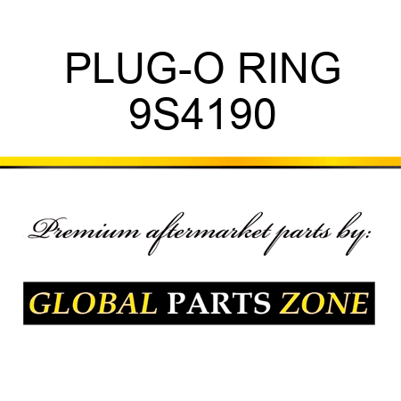 PLUG-O RING 9S4190