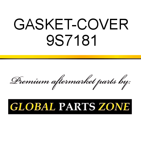 GASKET-COVER 9S7181