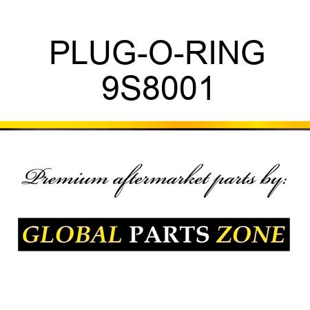 PLUG-O-RING 9S8001