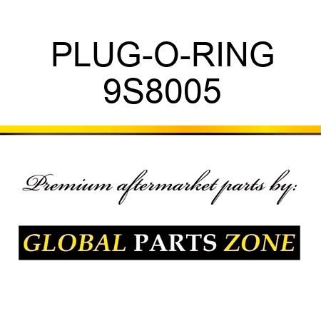 PLUG-O-RING 9S8005
