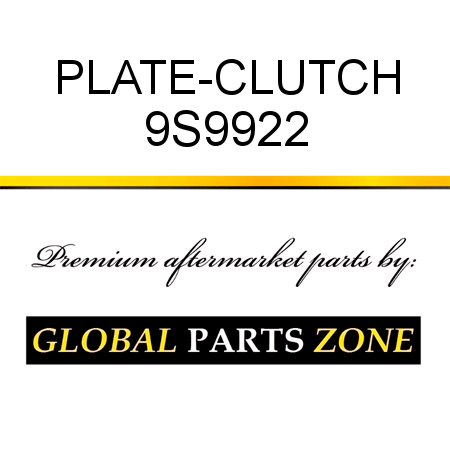 PLATE-CLUTCH 9S9922