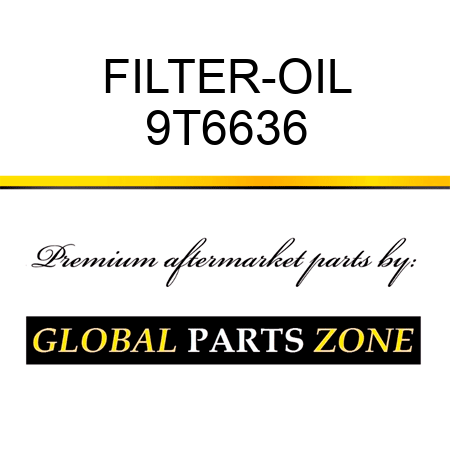 FILTER-OIL 9T6636