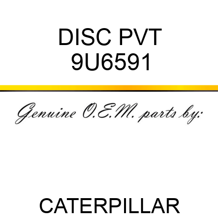 DISC PVT 9U6591