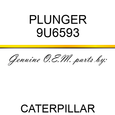 PLUNGER 9U6593