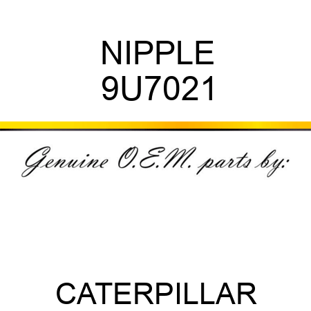 NIPPLE 9U7021