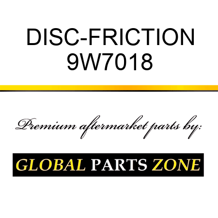 DISC-FRICTION 9W7018